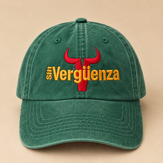Gorras SinVergüenza Brand | Gorras Premium Bordadas con Estilo Vintage