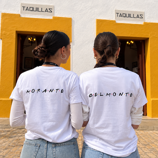 Camiseta "Friends" nombre de toreros